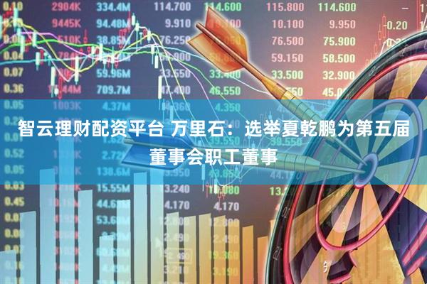 智云理财配资平台 万里石：选举夏乾鹏为第五届董事会职工董事