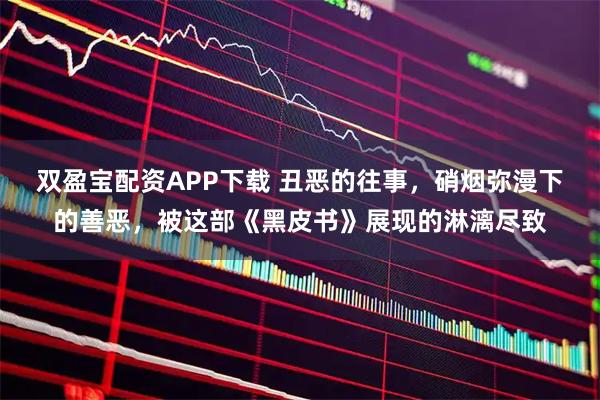 双盈宝配资APP下载 丑恶的往事，硝烟弥漫下的善恶，被这部《黑皮书》展现的淋漓尽致